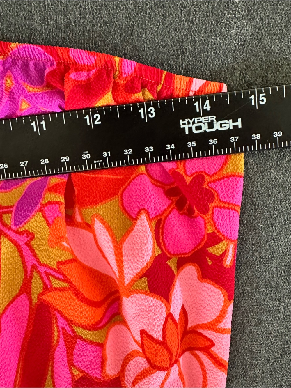 Show Me Your Mumu Teeny Tube Top M Floral Strapless Crop Pink Orange Purple USA - Picture 4 of 6